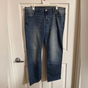 GAP Blue Straight Fit Vintage Jeans